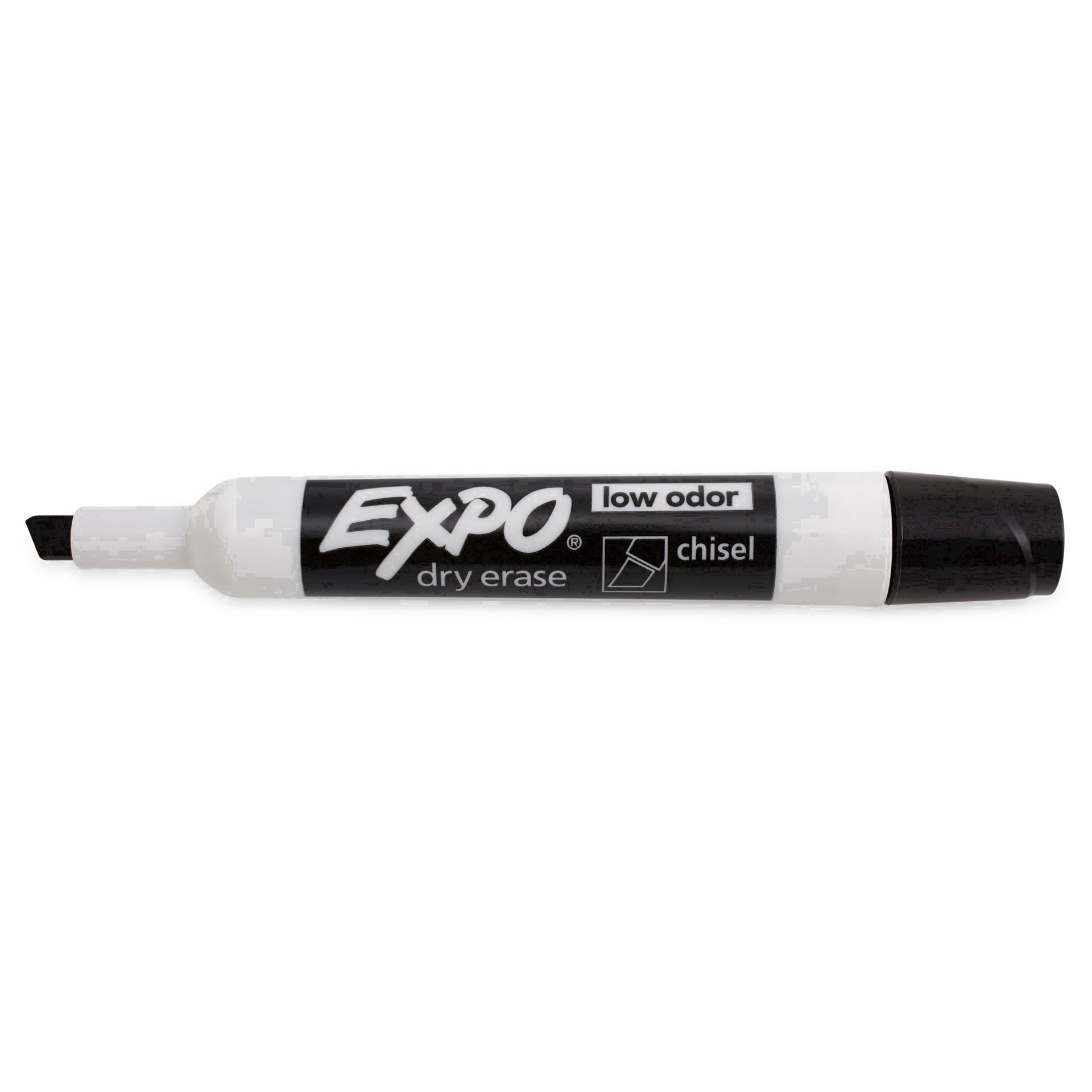 slide 45 of 112, Expo Low Odor Ink Dry Erase Markers - Black, 4 ct