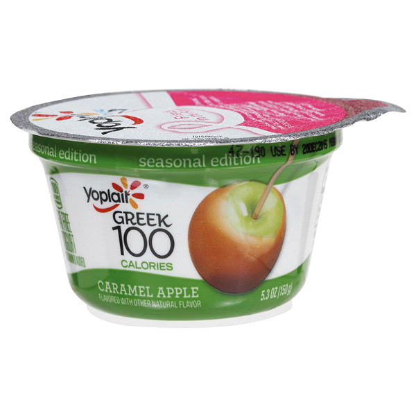 slide 1 of 1, Yoplait Caramal Apple Greek Yogurt, 5.3 oz