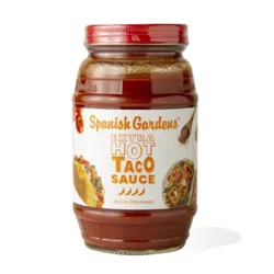Spanish Gardens Extra Hot Taco Sauce