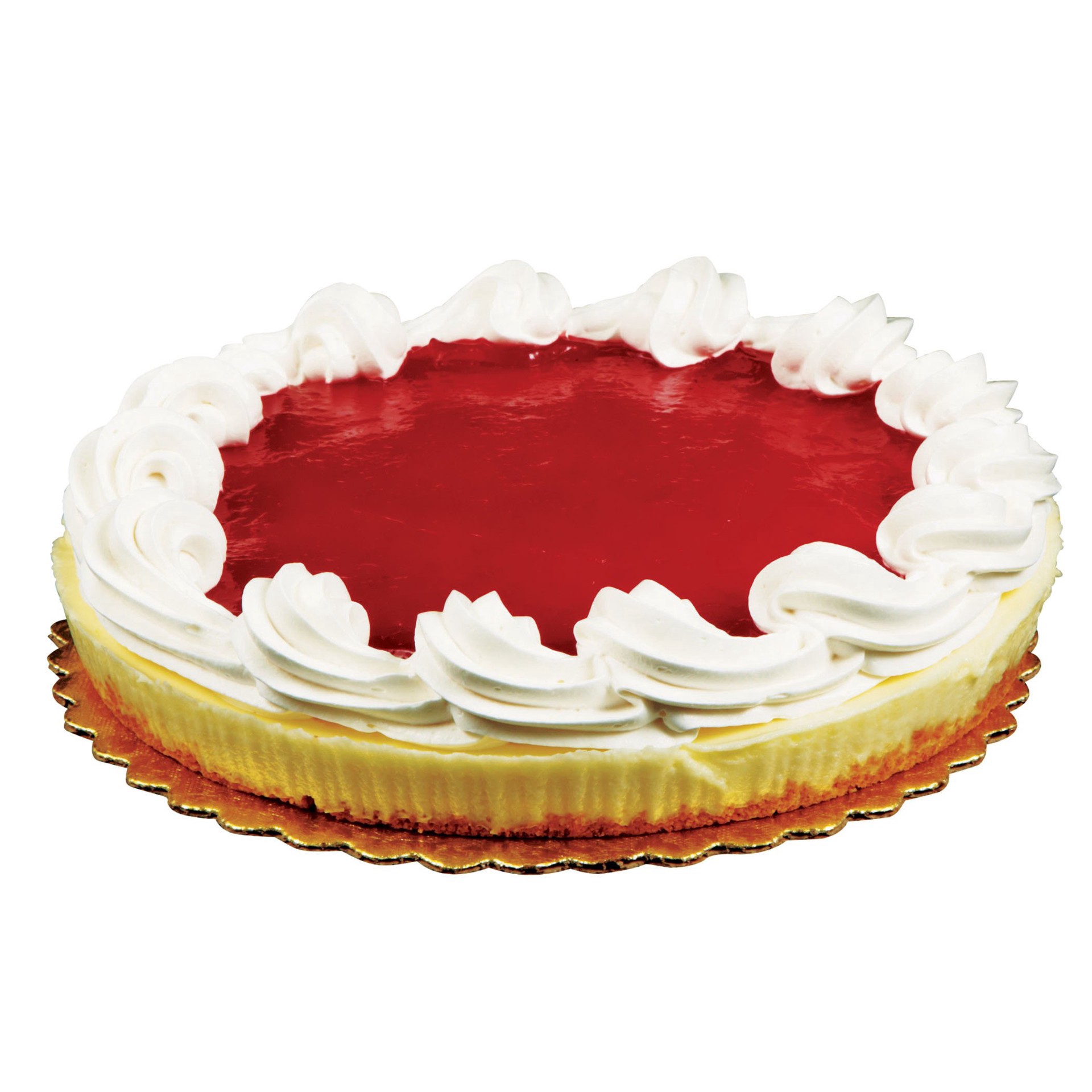 slide 1 of 1, H-E-B Bakery Strawberry Cheesecake, 8 in