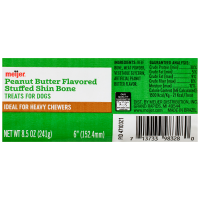 slide 11 of 13, Meijer Artificial Peanut Butter Flavor Stuffed Shin Bone, 8.5 oz, 8.5 oz