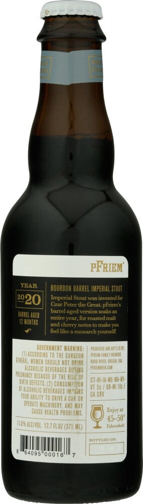 slide 2 of 4, Pfriem Bourbon Barrel Imperial Stout Ale, 12.7 fl oz