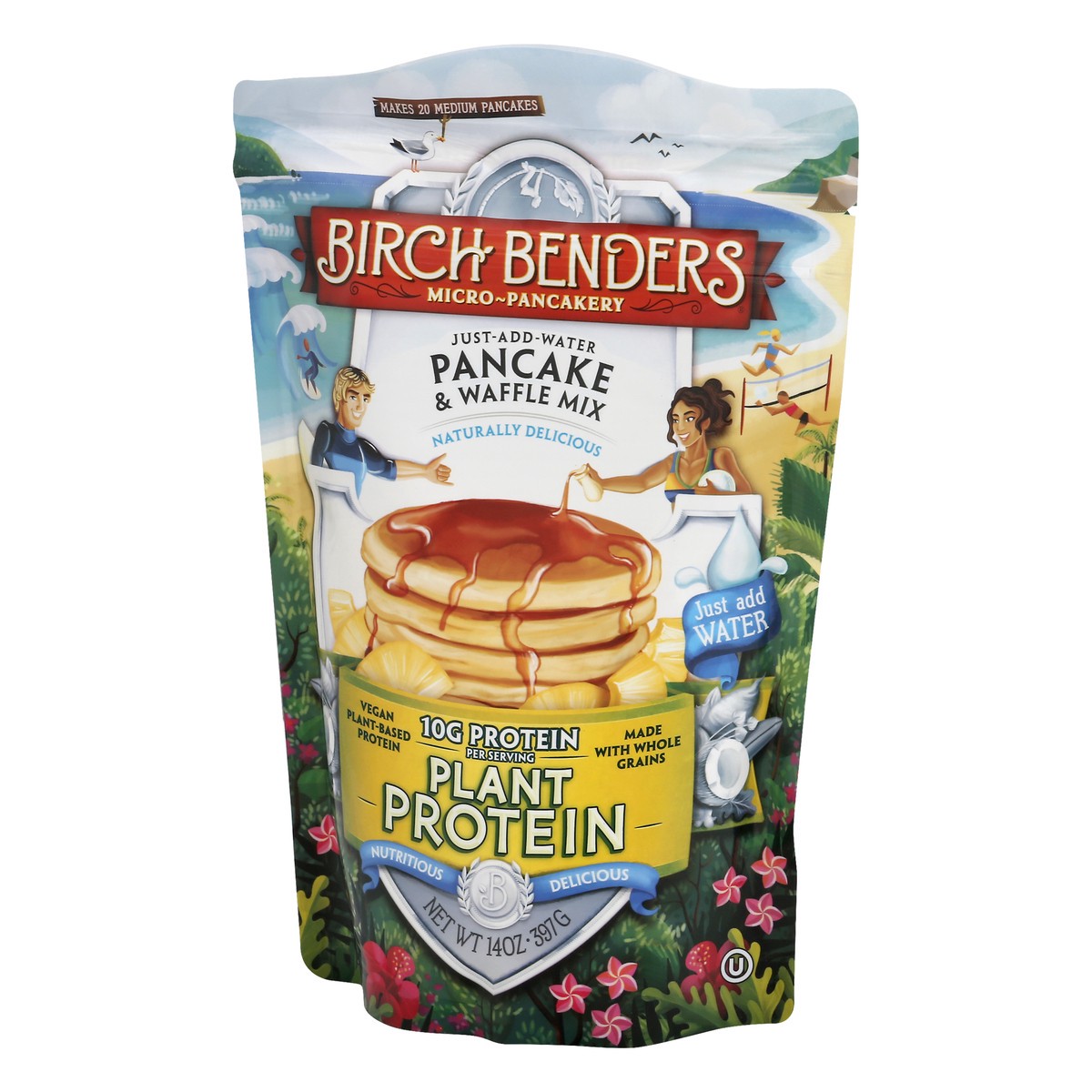 slide 3 of 12, Birch Benders Plant Protein Pancake & Waffle Mix 14 oz, 14 oz