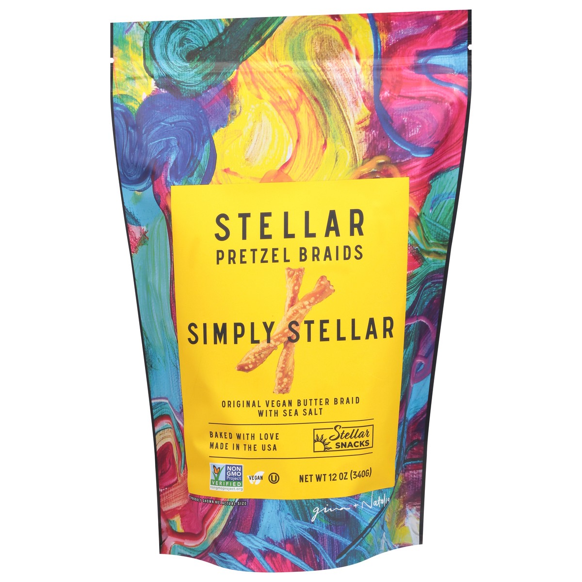slide 4 of 14, Stellar Simply Stellar Pretzel Braids 12 oz, 12 oz
