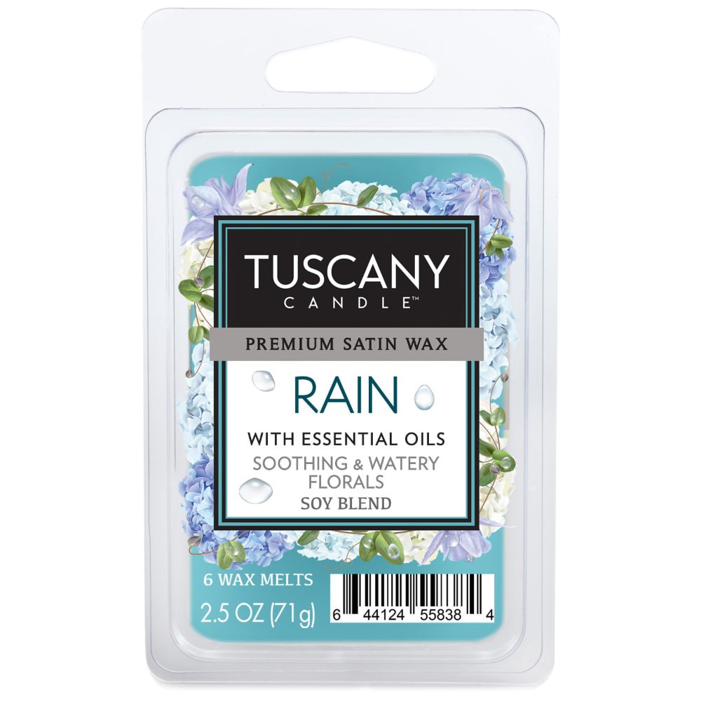 slide 1 of 1, Tuscany Candle Rain Wax Melts, 6 ct; 2.5 oz