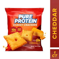 Pure Protein® Cheddar Cheesy Crackers