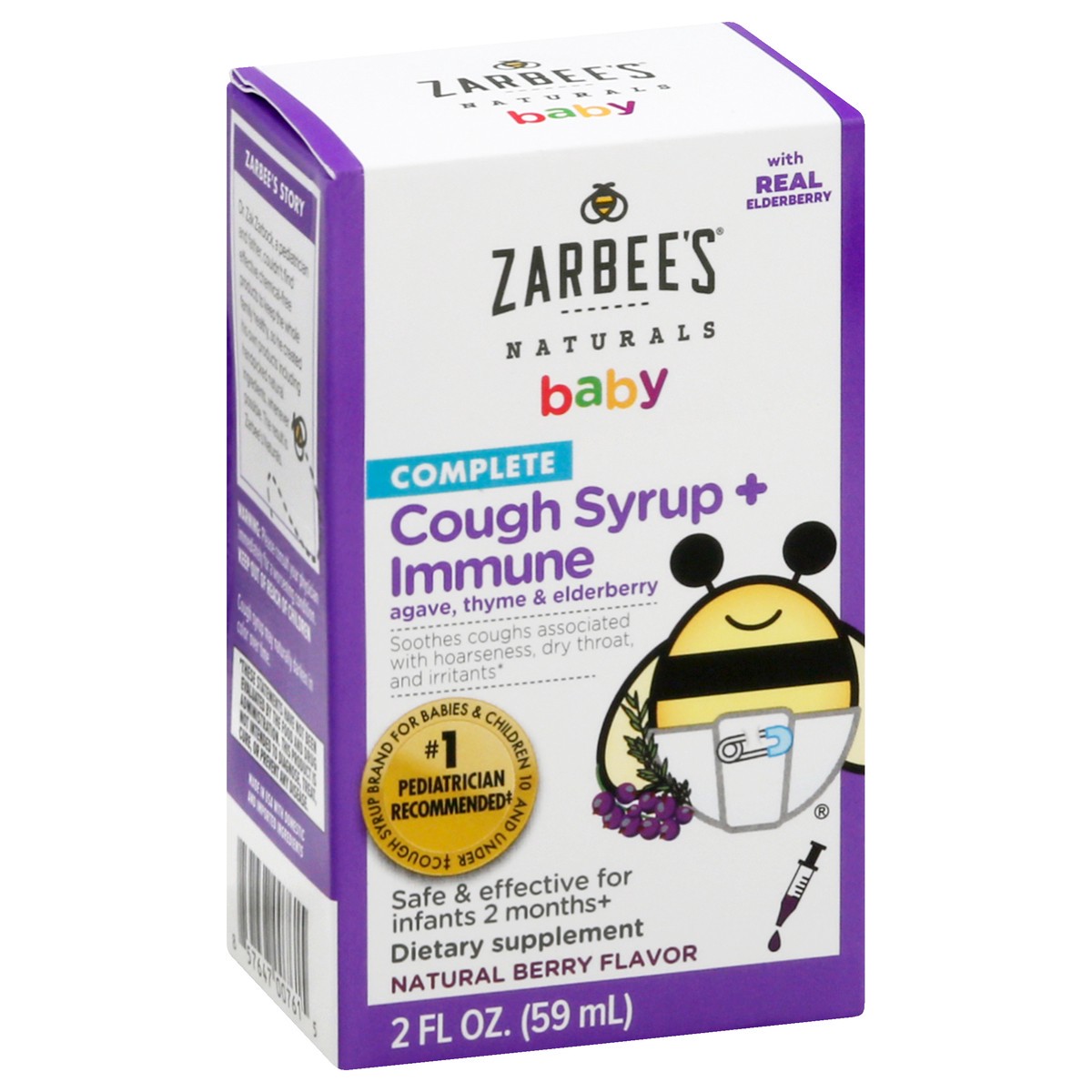 slide 8 of 9, Zarbee's Naturals Cough Syrup, 2 fl oz