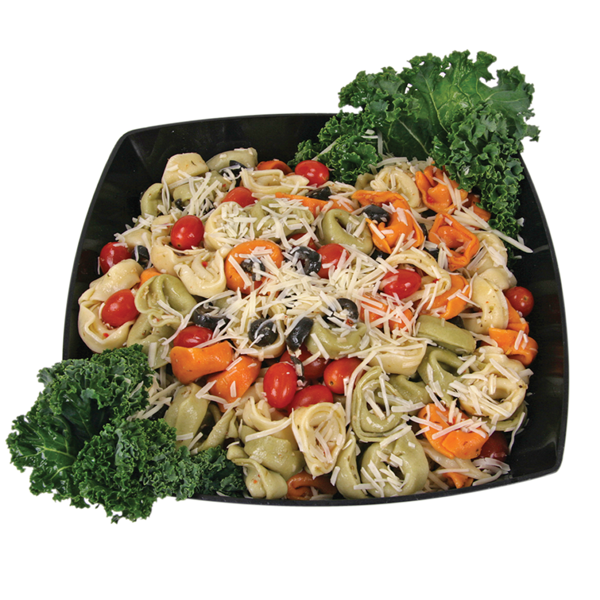 slide 1 of 1, L&B Tortellini Pasta Salad, per lb
