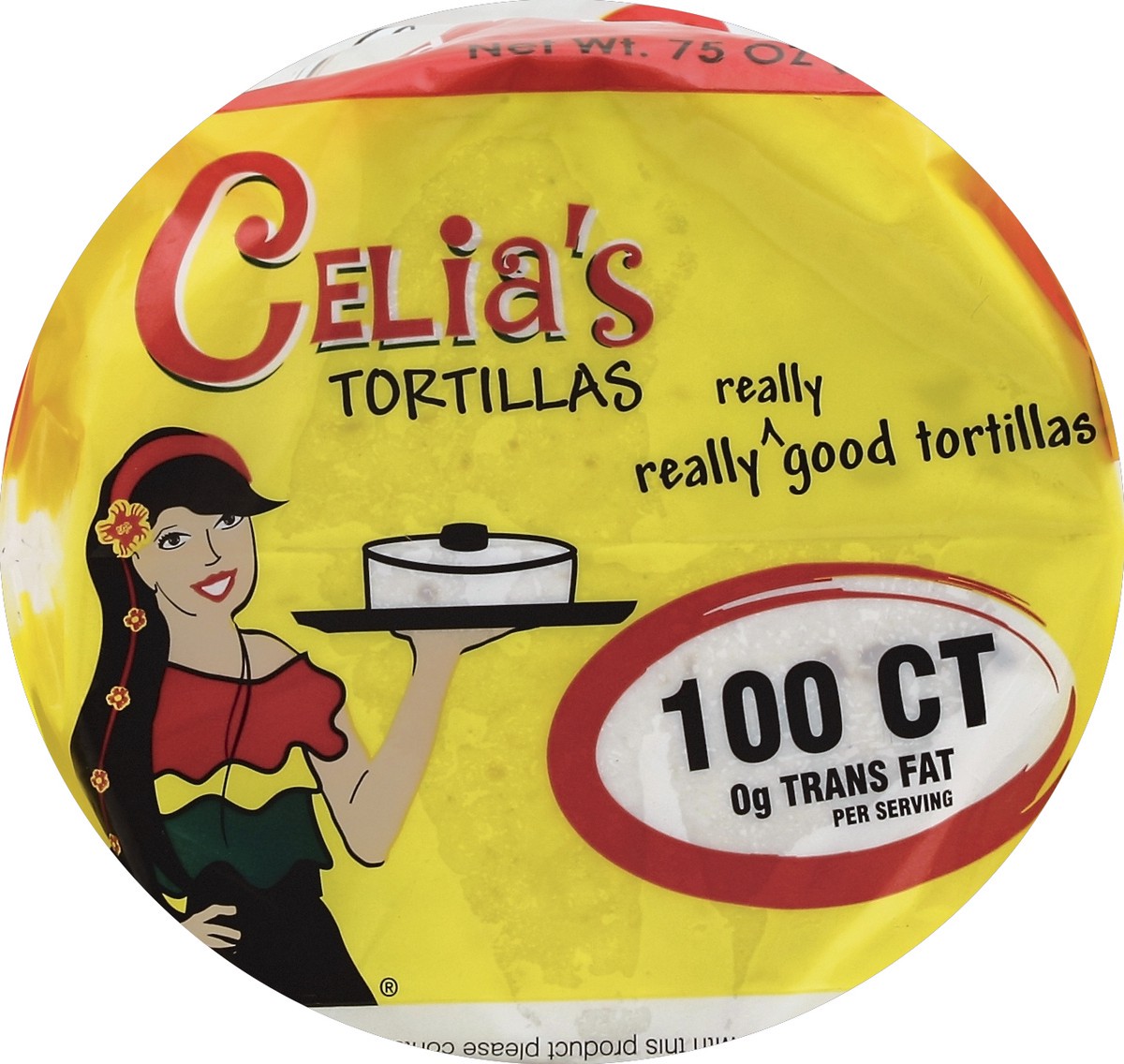 slide 4 of 5, Celia's Tortillas Corn Tortillas, 75 oz