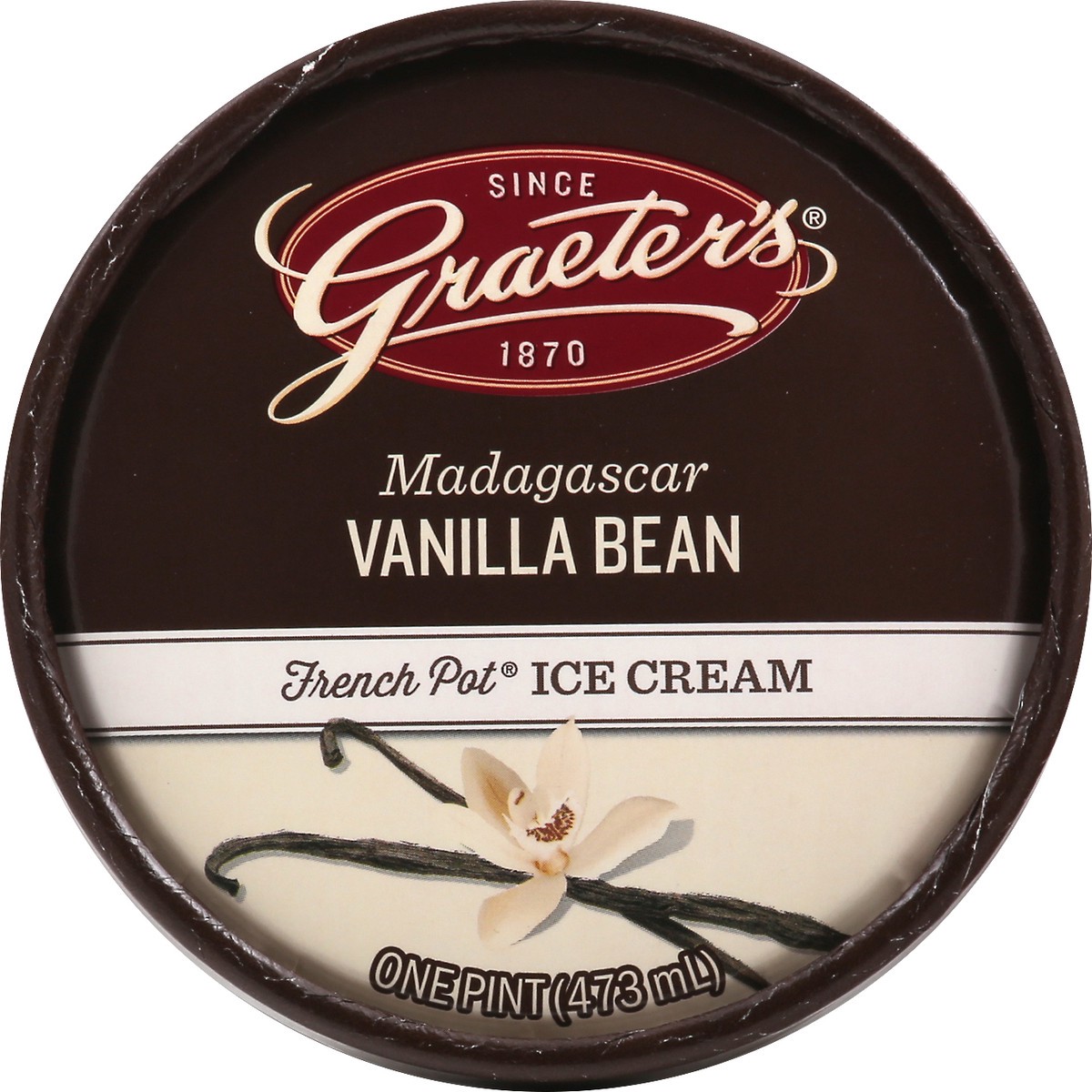 slide 3 of 9, Graeter's Madagascar Vanilla Bean Ice Cream, 19.2 oz