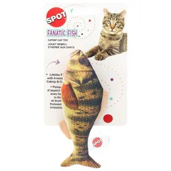 SPOT Fanatic Fish Catnip Cat Toy 1 ea