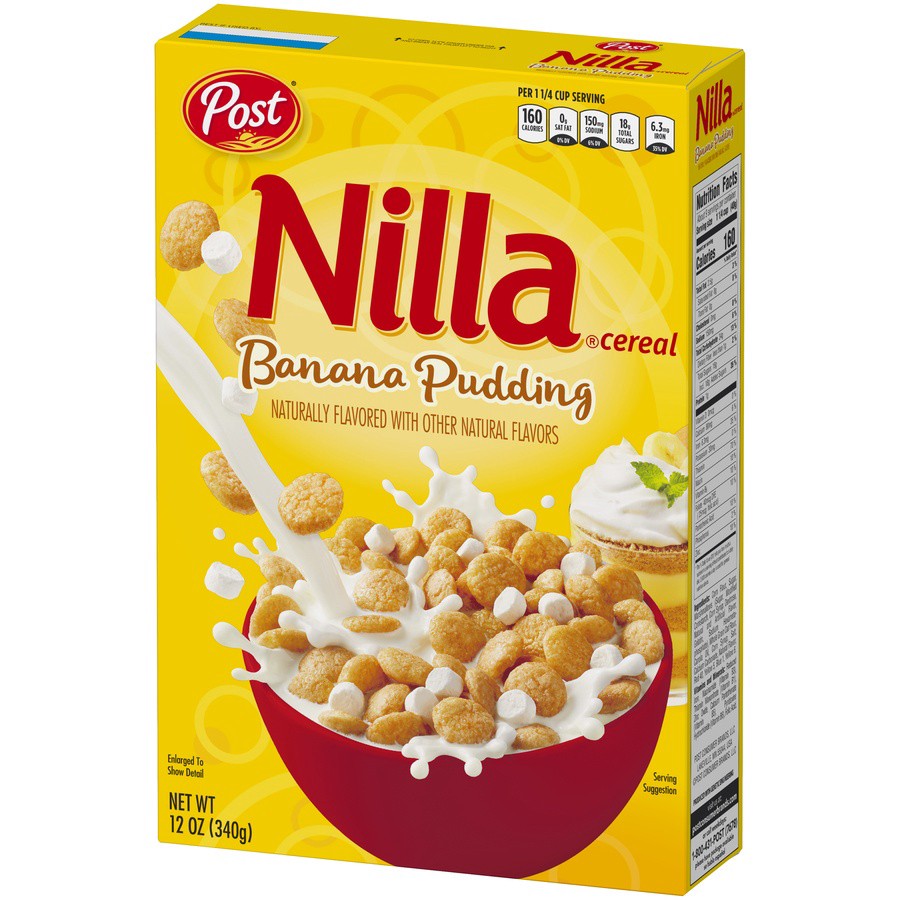 slide 6 of 8, Post Nilla Banana Pudding, 12 oz