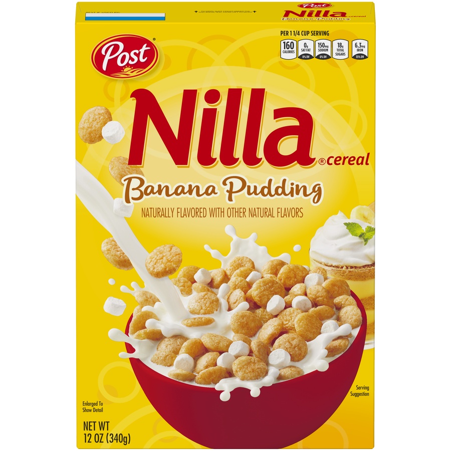 slide 1 of 8, Post Nilla Banana Pudding, 12 oz