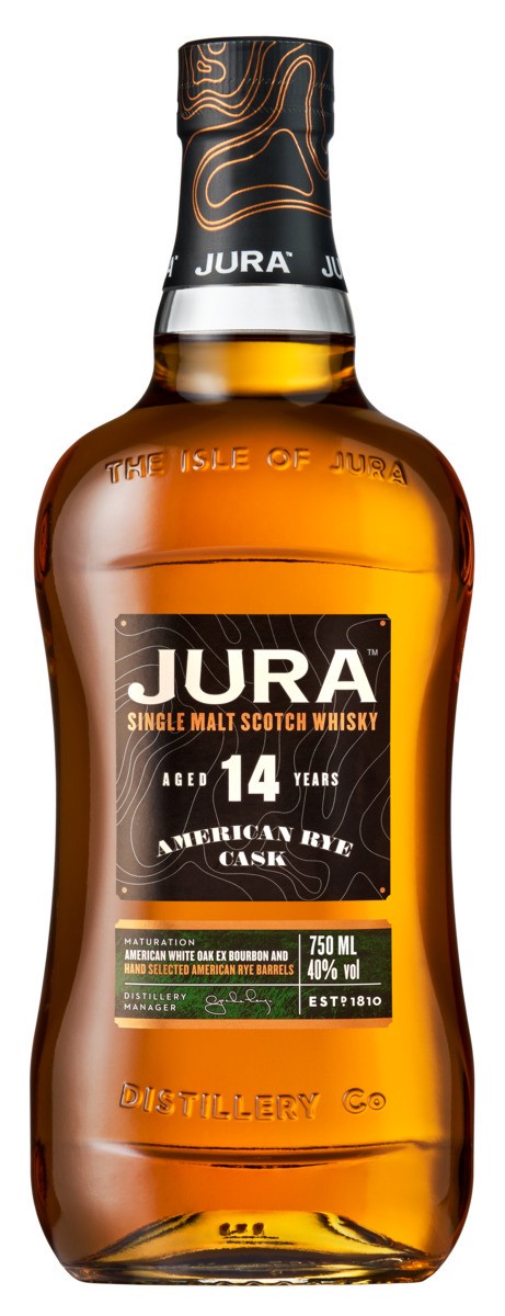 slide 1 of 1, Isle Of Jura Malt - 14yr Rye Cask, 750 ml