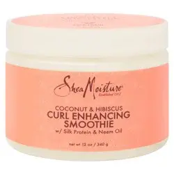 SheaMoisture Coconut and Hibiscus Curl Enhancing Smoothie For Thick Curly Hair - 12oz