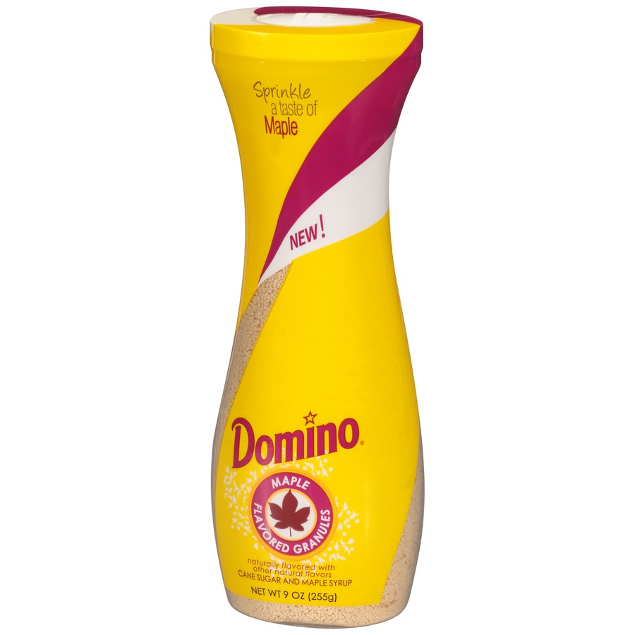 slide 3 of 8, Domino Maple Granules Flip Top Canister, 9 oz