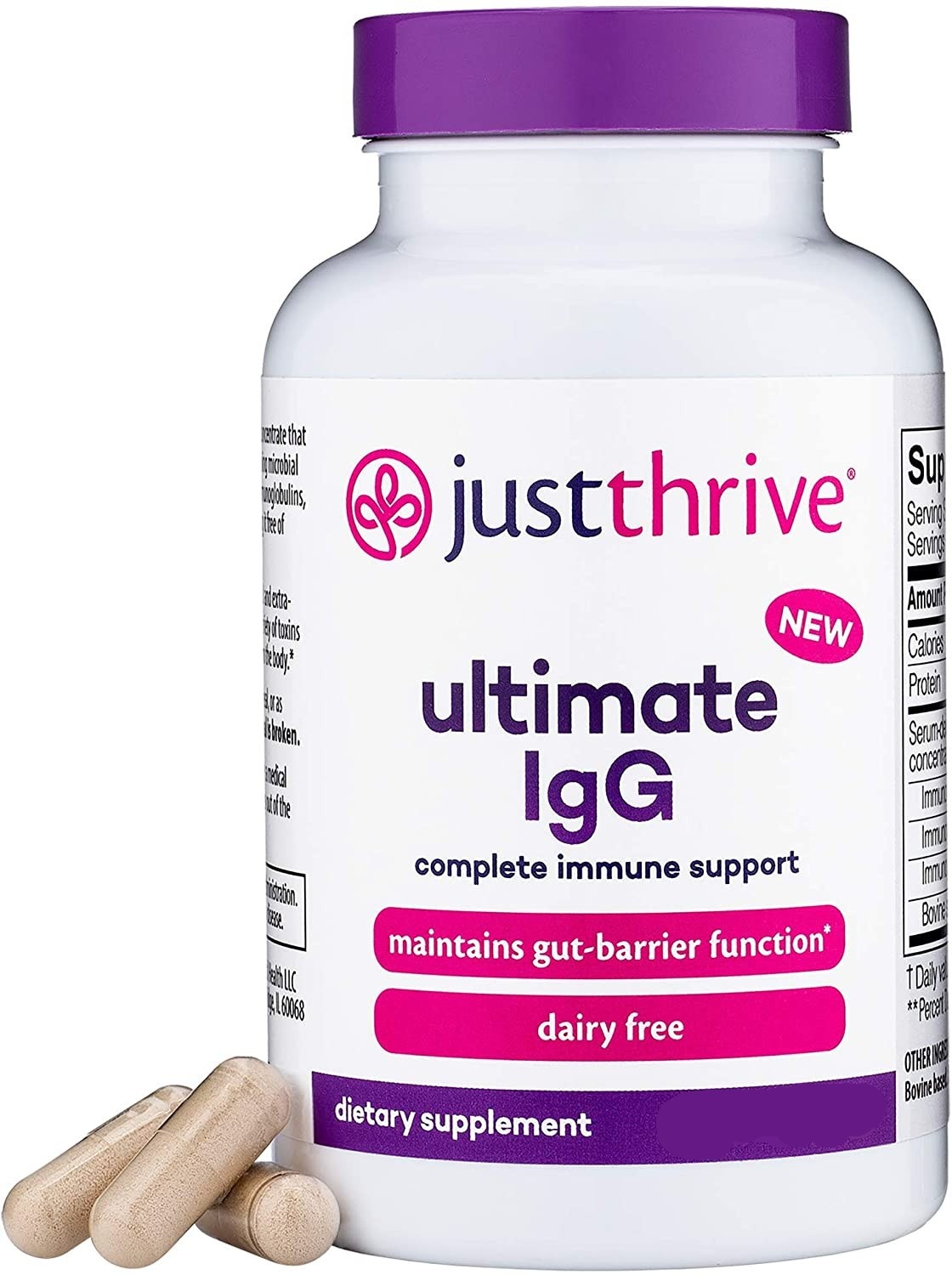 slide 1 of 1, Just Thrive Ultimate Igg, 1 ct