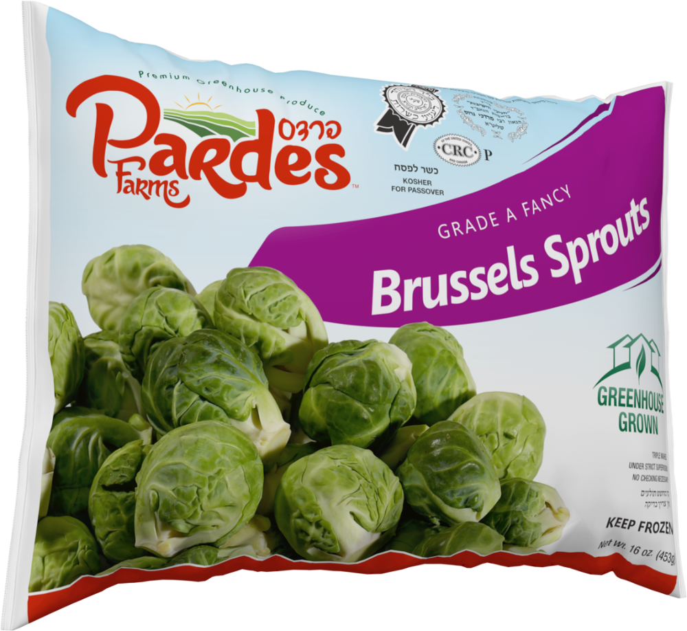 slide 1 of 1, Pardes Farms Brussel Sprouts, 16 oz