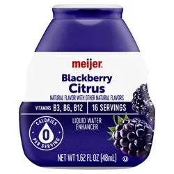 Meijer Blackberry Citrus Liquid Water Enhancer - 1.62 oz