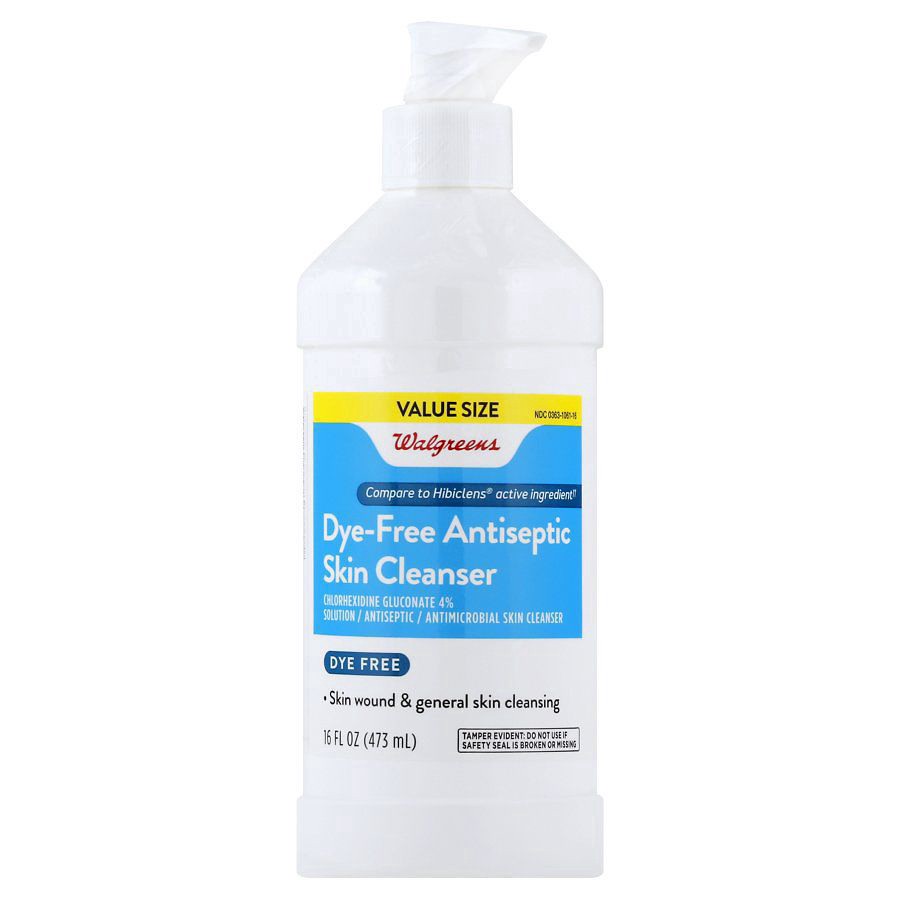 slide 1 of 3, Walgreens Antiseptic Skin Cleanser, 16 fl oz
