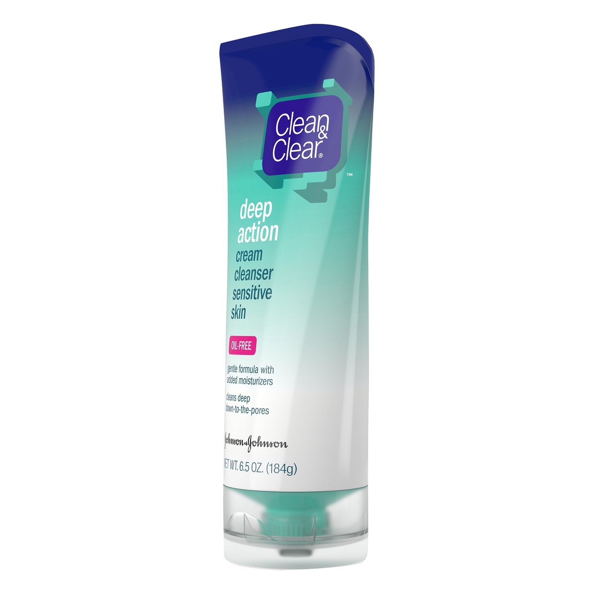 slide 3 of 7, Clean & Clear Deep Action Cream Cleanser Sensitive Skin, 6.5 oz