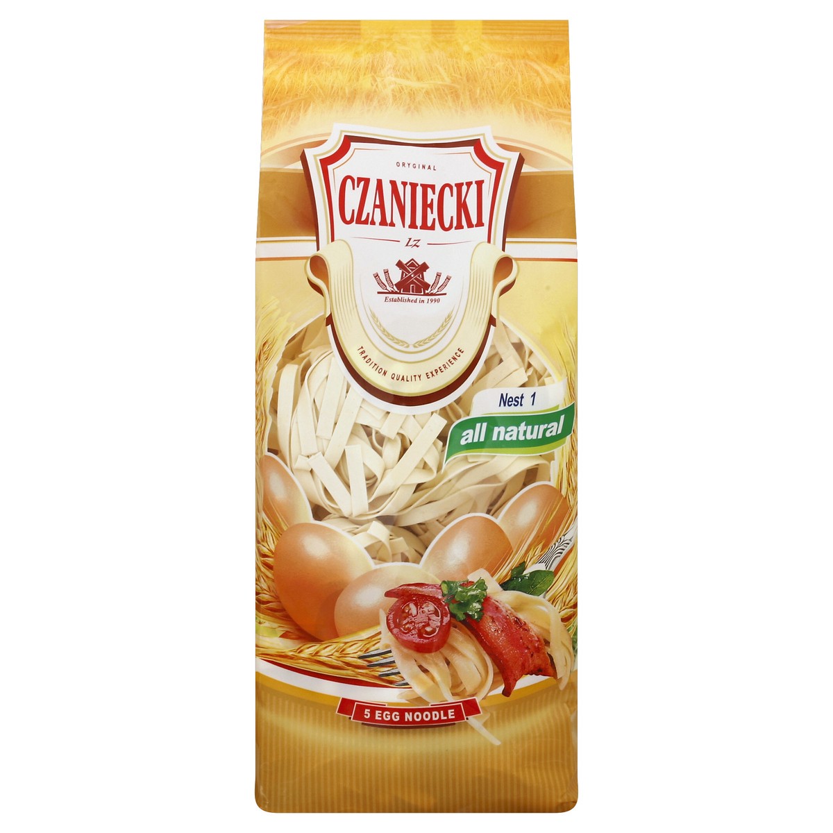 slide 3 of 6, Czaniecki Egg Noodle 17.6 oz, 17.6 oz