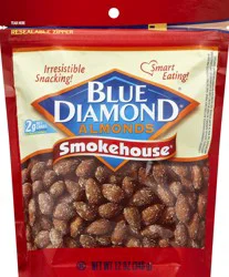 Blue Diamond Smokehouse Almonds, 12 oz Bag