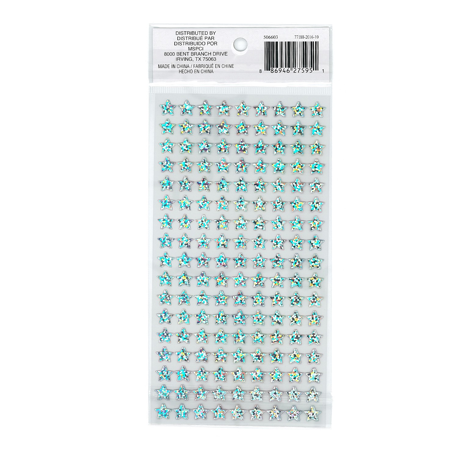 slide 4 of 4, Mini Star Stickers By Recollections, 4 in x 7.5 in