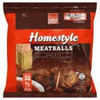 slide 1 of 1, Harris Teeter Homestyle Meatballs, 16 oz