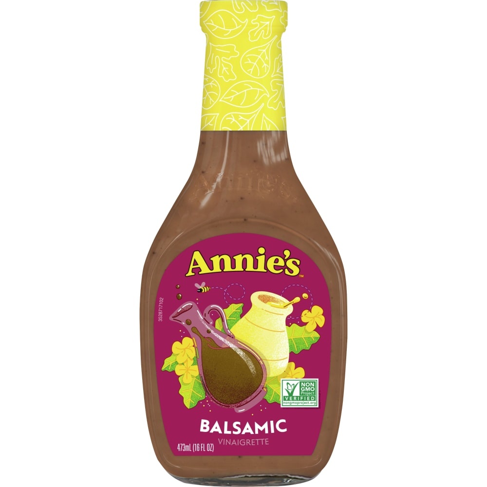 slide 1 of 1, Annie's Balsamic Vinaigrette Dressing, 16 fl oz