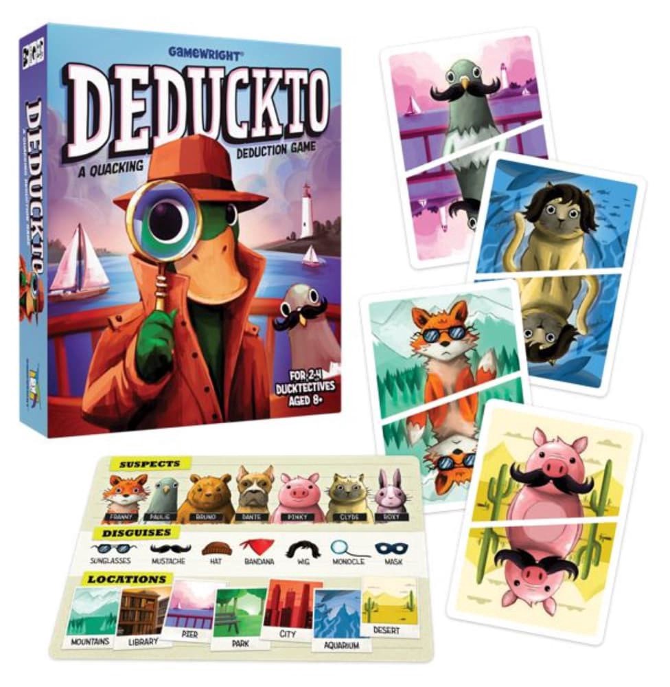 slide 2 of 2, Ceaco GameWright® Deduckto Board Game, 1 ct