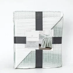 Room & Retreat Dante Stripe Quilt Set Fq