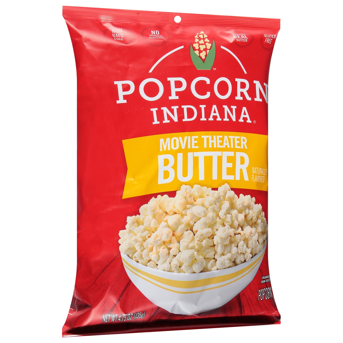 slide 3 of 9, Popcorn, Indiana Movie Theater Butter Popcorn 4.75 oz, 4.75 oz