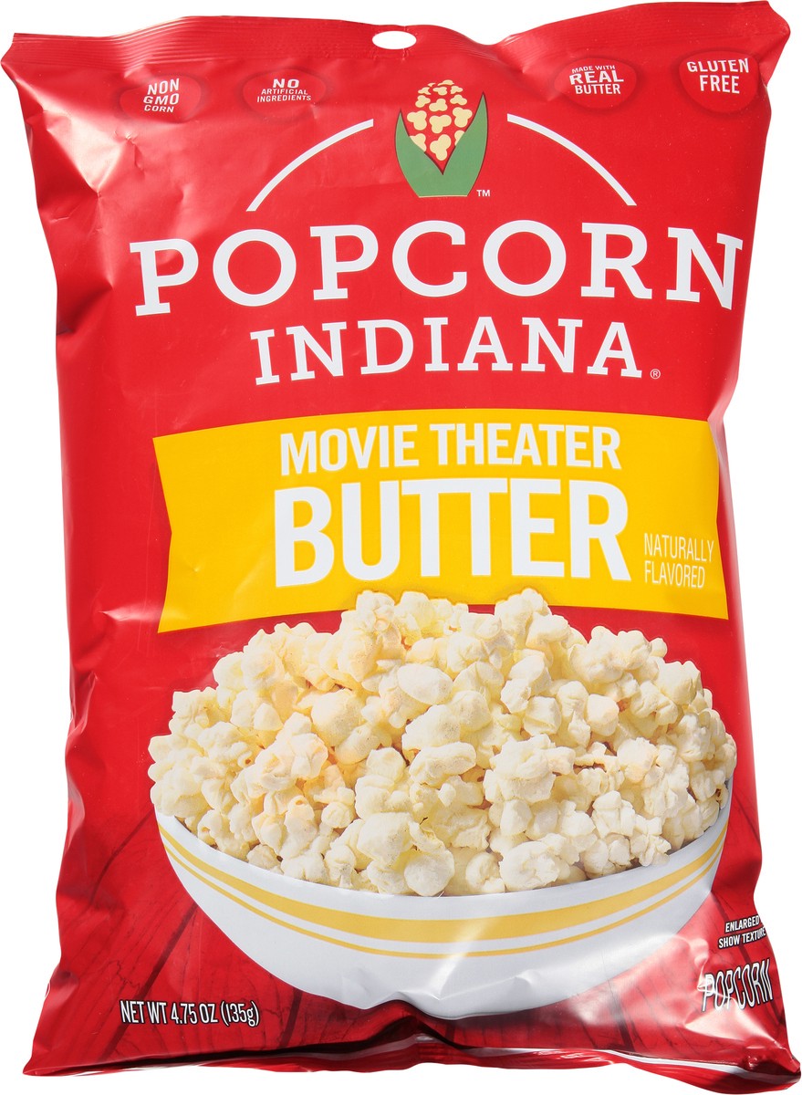 slide 4 of 9, Popcorn, Indiana Movie Theater Butter Popcorn 4.75 oz, 4.75 oz