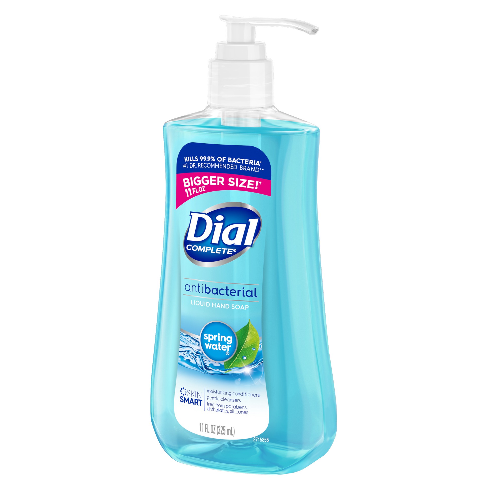 slide 2 of 5, Dial Spring Water Scent Hand Soap 11 fl oz, 11 fl oz