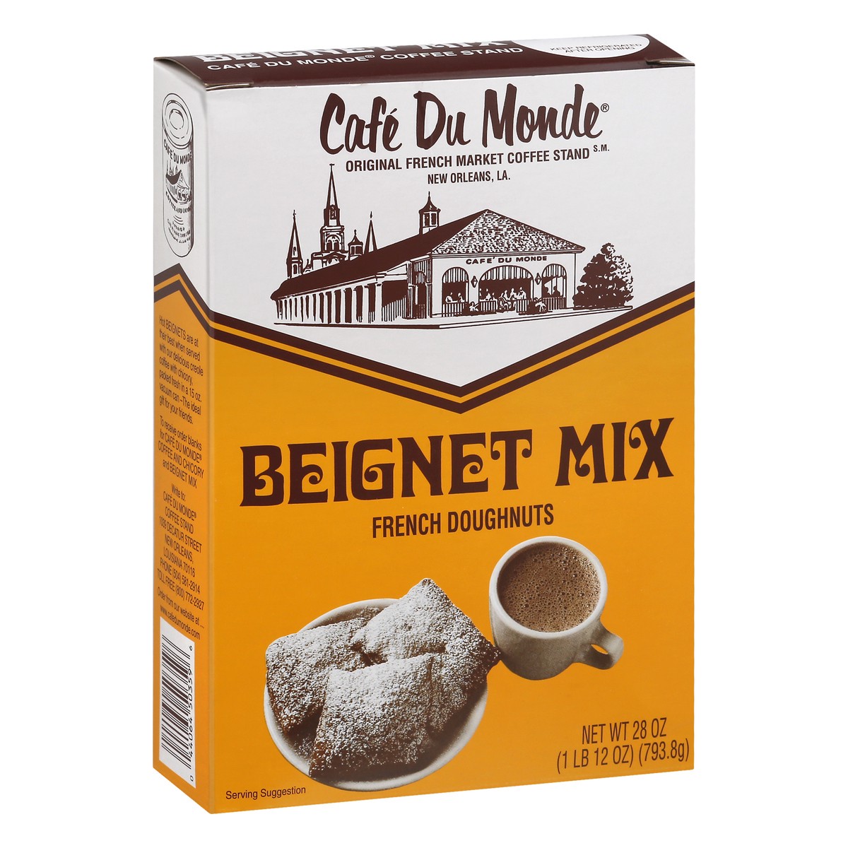 slide 2 of 9, Café Du Monde French Doughnuts Beignet Mix 28 oz, 28 oz