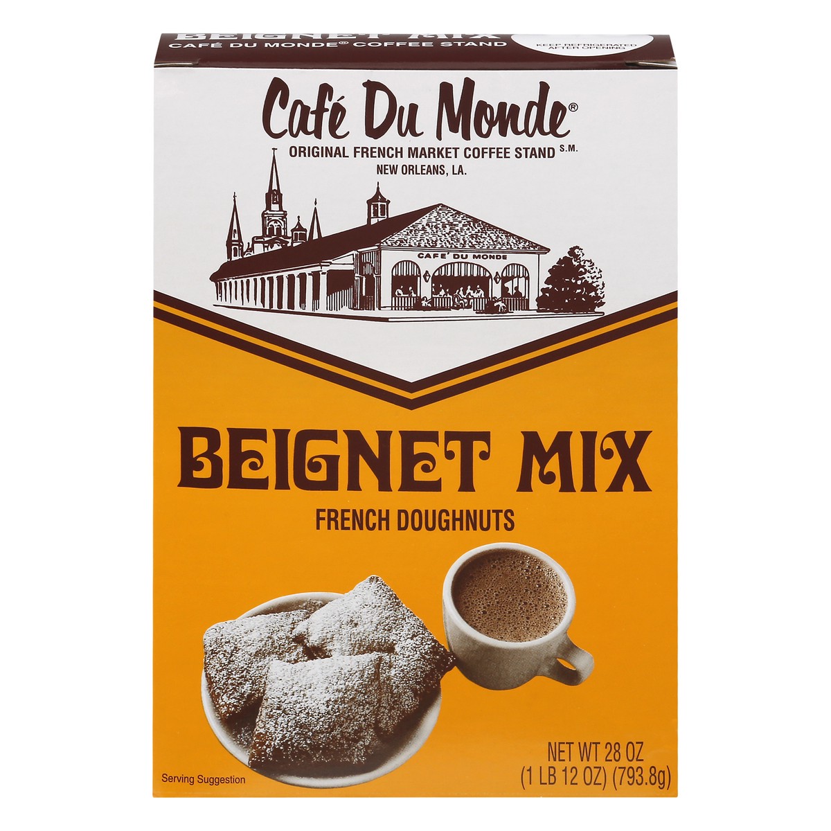 slide 1 of 9, Café Du Monde French Doughnuts Beignet Mix 28 oz, 28 oz