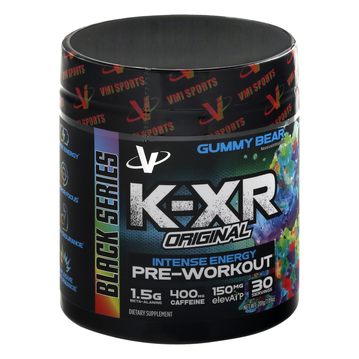 slide 2 of 9, VMI Sports K-XR Original Gummy Bear Pre-Workout 201 gr, 201 gram