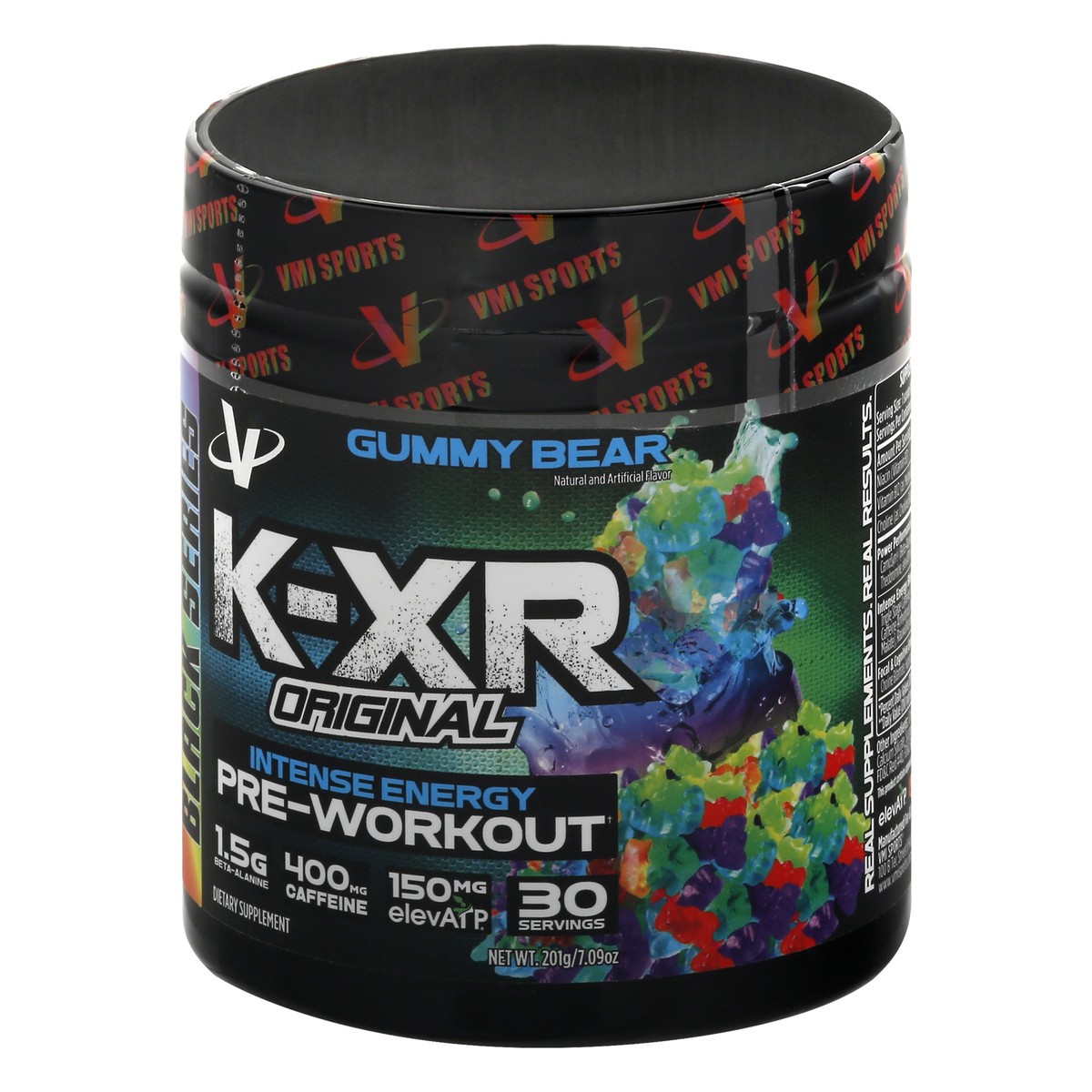 slide 4 of 9, VMI Sports K-XR Original Gummy Bear Pre-Workout 201 gr, 201 gram