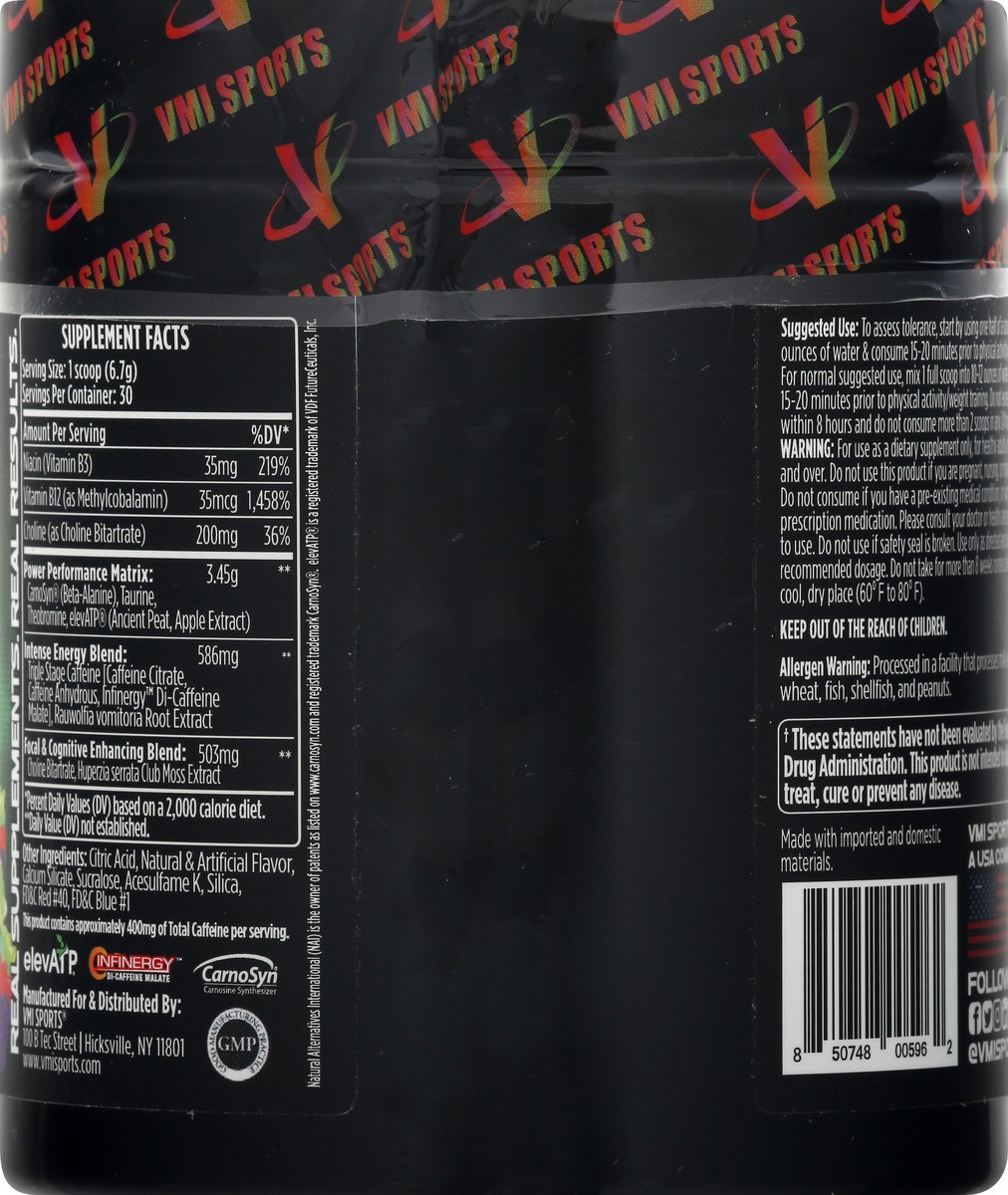 slide 6 of 9, VMI Sports K-XR Original Gummy Bear Pre-Workout 201 gr, 201 gram