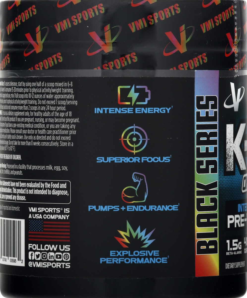 slide 9 of 9, VMI Sports K-XR Original Gummy Bear Pre-Workout 201 gr, 201 gram