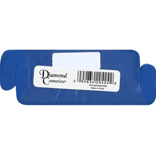 slide 1 of 2, DIAMOND COSMETICS Diamond Toe Separator, 1 ct