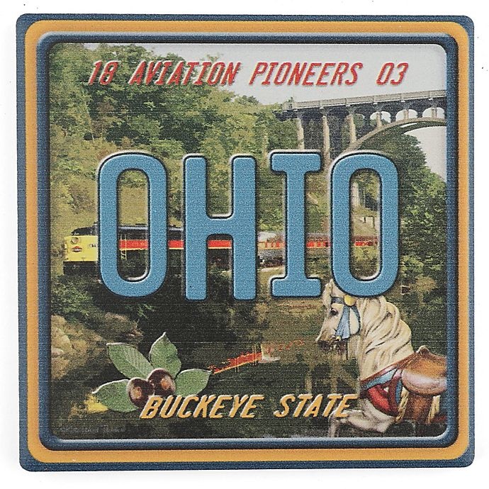 slide 1 of 1, Thirstystone Dolomite Ohio: Buckeye State Single Coaster, 1 ct