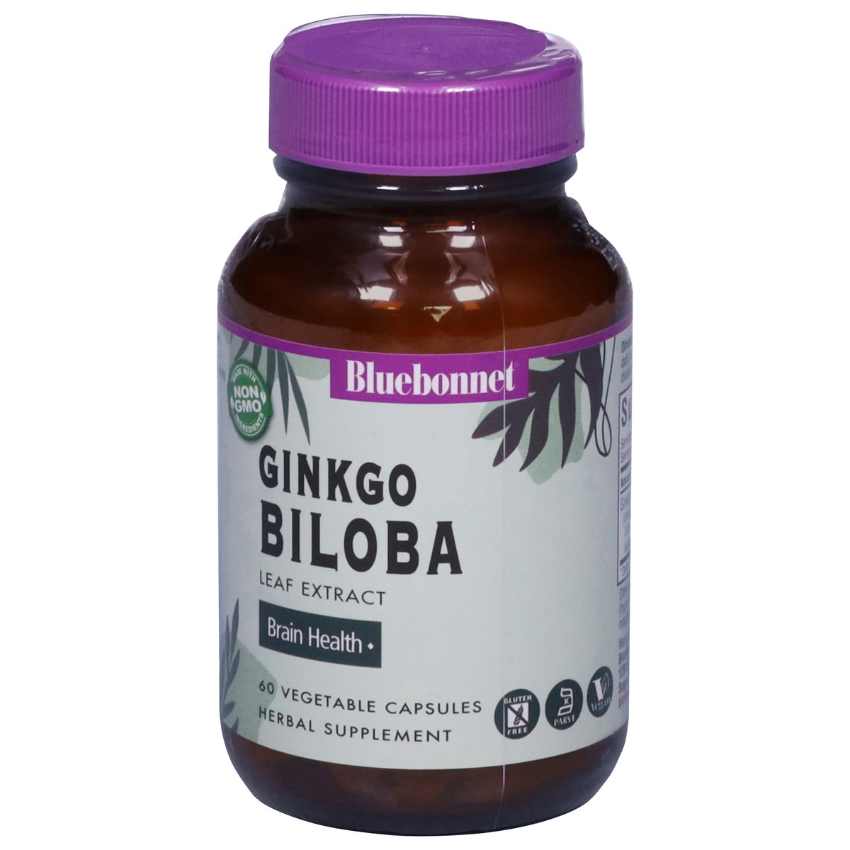 slide 7 of 13, Bluebonnet Nutrition Ginkgo Biloba 60 Vegetable Capsules, 60 ct