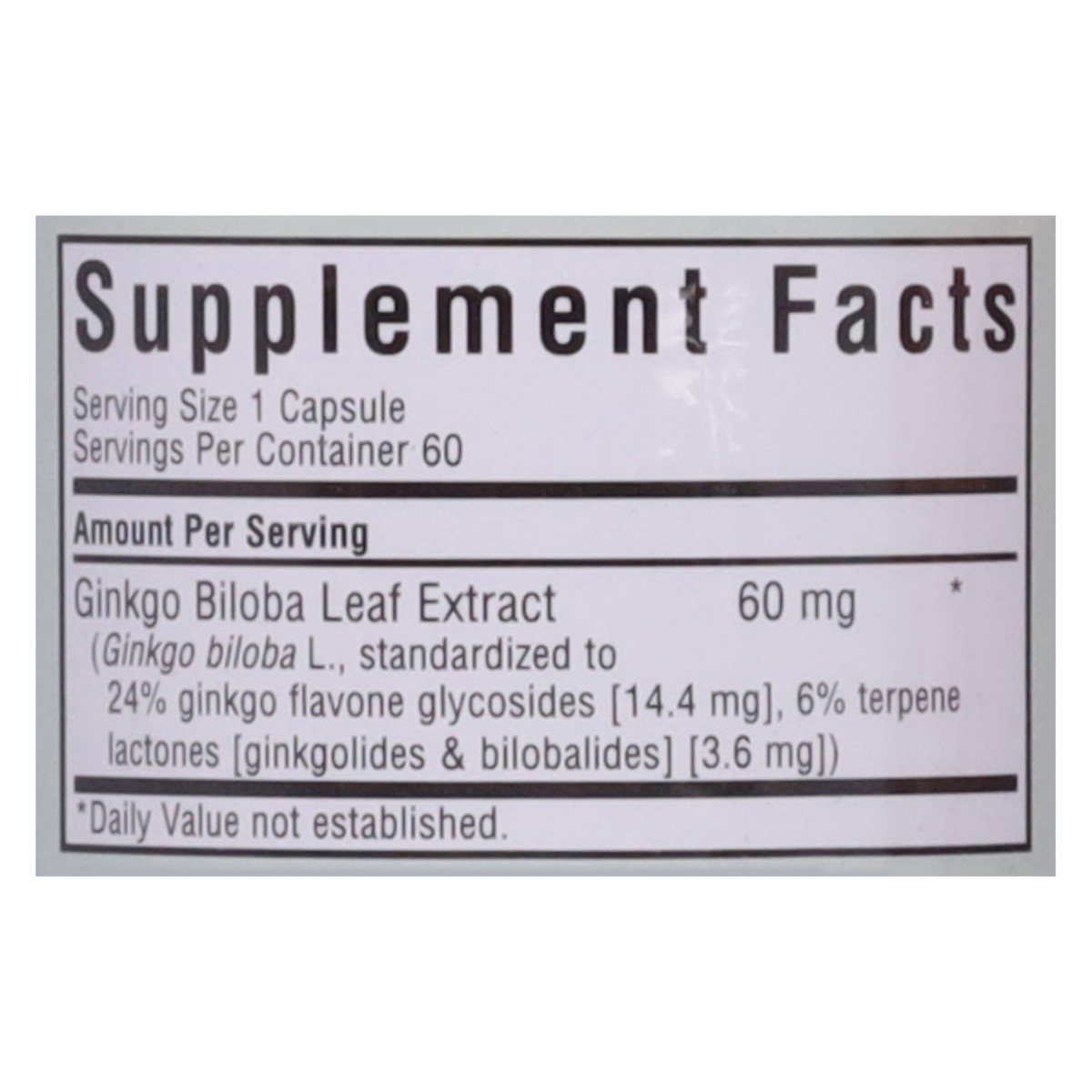 slide 8 of 13, Bluebonnet Nutrition Ginkgo Biloba 60 Vegetable Capsules, 60 ct