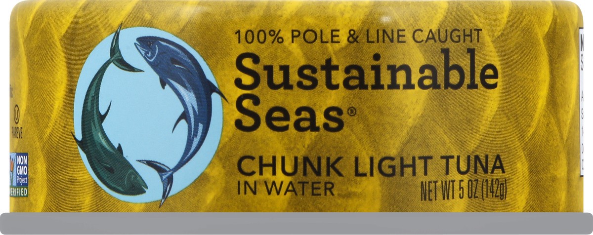 slide 7 of 7, Sustainable Seas Chunk Light Tuna In Water, 5 oz