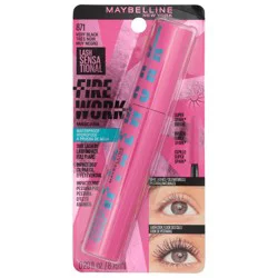 Maybelline New York Maybelline Lash Sensational Firework Waterproof Mascara, Very Black