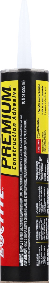 slide 2 of 9, Loctite Construction Adhesive 10 oz, 10 oz