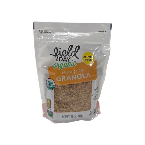 slide 1 of 1, Field Day Organic Granola Honey Oat, 12 oz