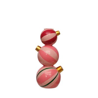 slide 1 of 3, 8" Ball Ornament Stack Candle Holder By Ashland, 8 in